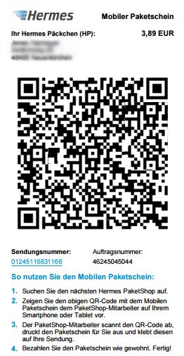 hermes retoure qr code|Hermes return label download.